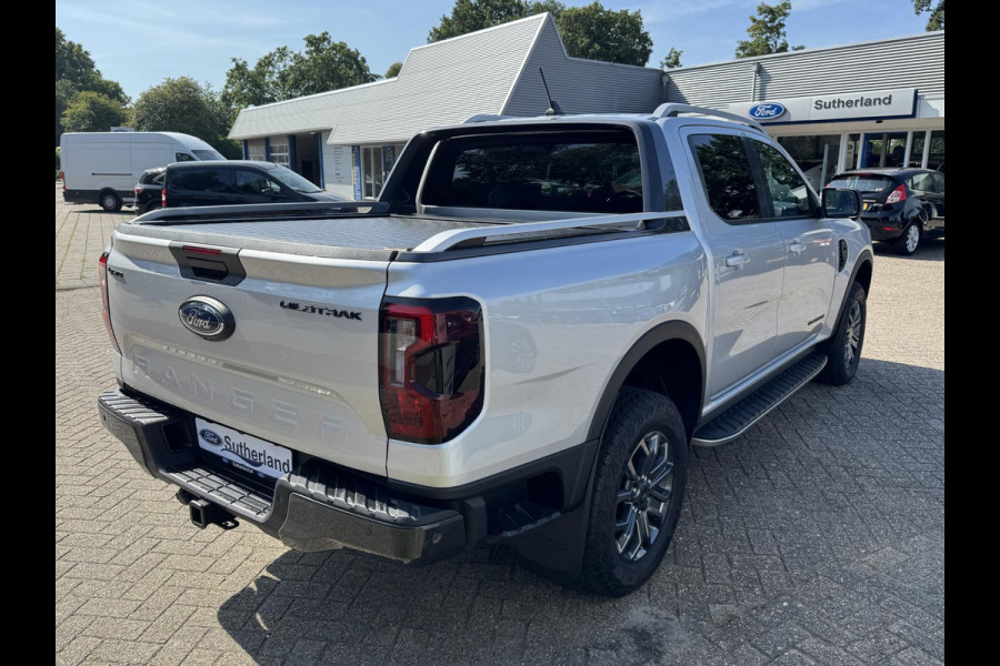 Ford Ranger 3.0 V6 Wildtrak Double Cab EcoBlue |241pk!! | 2-zits|  BPM vrij | Rollertop | Trekhaak | Technology Pack | Uniek in Nederland | Verlengde fabrieksgarantie tot 03-2028