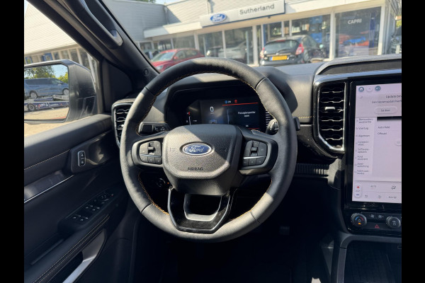 Ford Ranger 3.0 V6 Wildtrak Double Cab EcoBlue |241pk!! | 2-zits|  BPM vrij | Rollertop | Trekhaak | Technology Pack | Uniek in Nederland | Verlengde fabrieksgarantie tot 03-2028