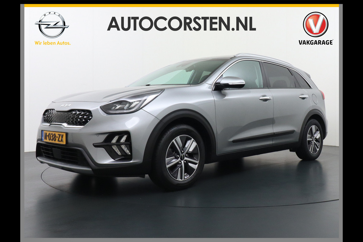 Kia Niro 1.6GDi 142PK Hybrid AUT. ExecutiveLine Leer+Memory Schuif-kanteldak Trekhaak JBL®-Sound Apple Carplay Android Auto Adap.Cruise N DAB Keyless Led Privacy Glas Subwoofer Rijstrooksensor Regen-Lichtsensor 1e Eigenaar Dealeronderhouden Zeer compleet!