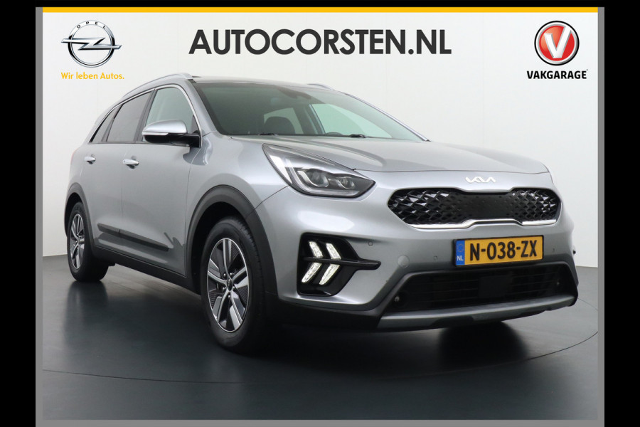 Kia Niro 1.6GDi 142PK Hybrid AUT. ExecutiveLine Leer+Memory Schuif-kanteldak Trekhaak JBL®-Sound Apple Carplay Android Auto Adap.Cruise N DAB Keyless Led Privacy Glas Subwoofer Rijstrooksensor Regen-Lichtsensor 1e Eigenaar Dealeronderhouden Zeer compleet!