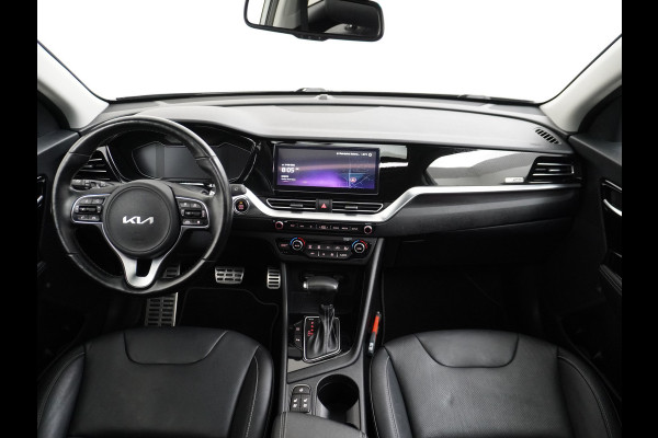 Kia Niro 1.6GDi 142PK Hybrid AUT. ExecutiveLine Leer+Memory Schuif-kanteldak Trekhaak JBL®-Sound Apple Carplay Android Auto Adap.Cruise N DAB Keyless Led Privacy Glas Subwoofer Rijstrooksensor Regen-Lichtsensor 1e Eigenaar Dealeronderhouden Zeer compleet!