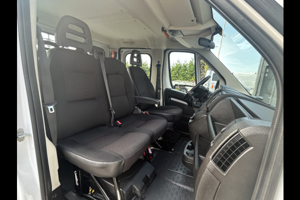 Citroën Jumper 2.2 BlueHDi 141 PK EURO 6 / KIPPER / 7 PERS / DUBBELE CABINE / PICK UP / OPEN LAADBAK / 2.5 TONS TREKHAAK / LED