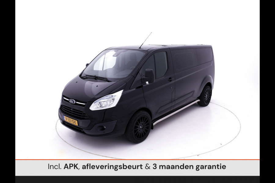 Ford Transit Custom 290 2.2 TDCI L2H1 Trend Dubbele Cabine cruise navi lease 450,- p/md