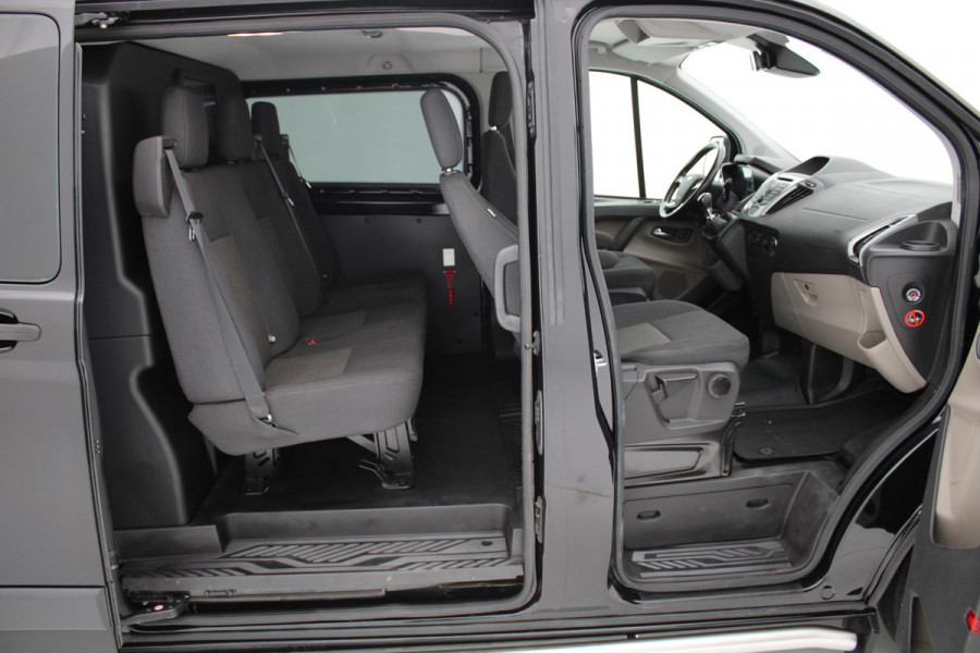 Ford Transit Custom 290 2.2 TDCI L2H1 Trend Dubbele Cabine cruise navi lease 450,- p/md