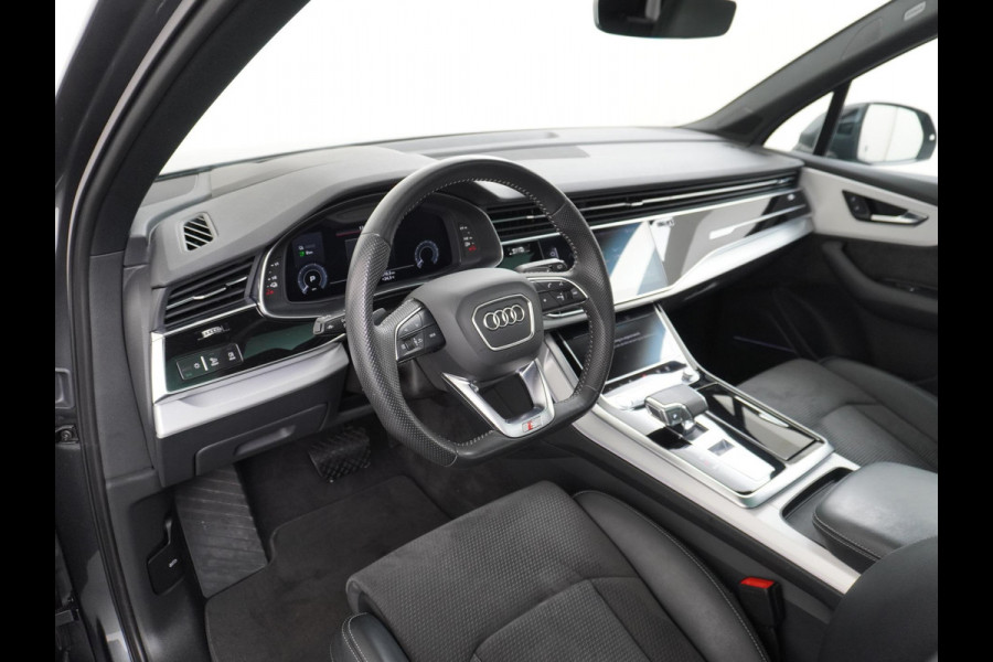 Audi Q7 55 TFSI e quattro S LINE in - exterieur | MEGA VOL! | HEAD UP | LUCHTVERING |360gr | ADD. CRUISE | STOELVERWARMING VOOR+ ACHTER| RIJKLAARPRIJS INCL. 12MND BOVAG