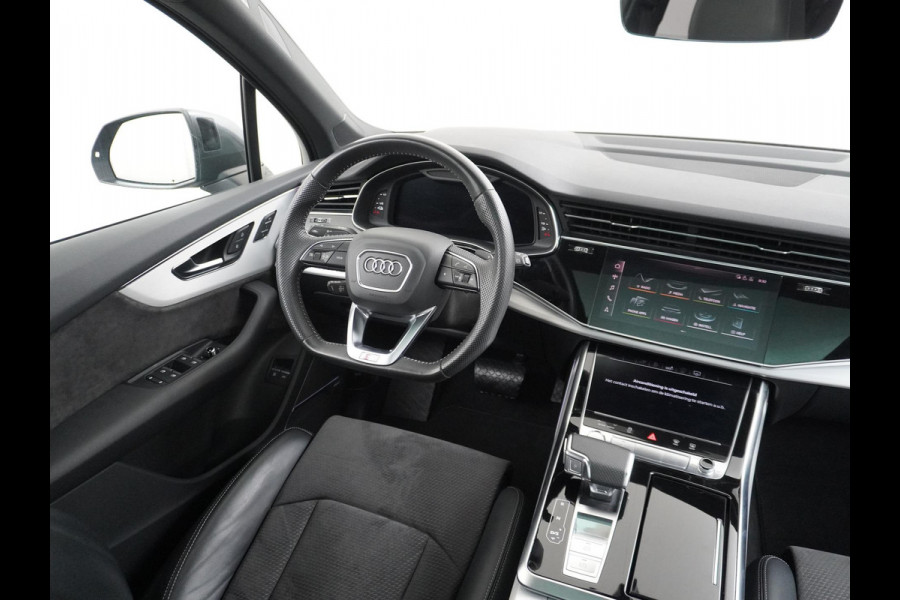 Audi Q7 55 TFSI e quattro S LINE in - exterieur | MEGA VOL! | HEAD UP | LUCHTVERING |360gr | ADD. CRUISE | STOELVERWARMING VOOR+ ACHTER| RIJKLAARPRIJS INCL. 12MND BOVAG