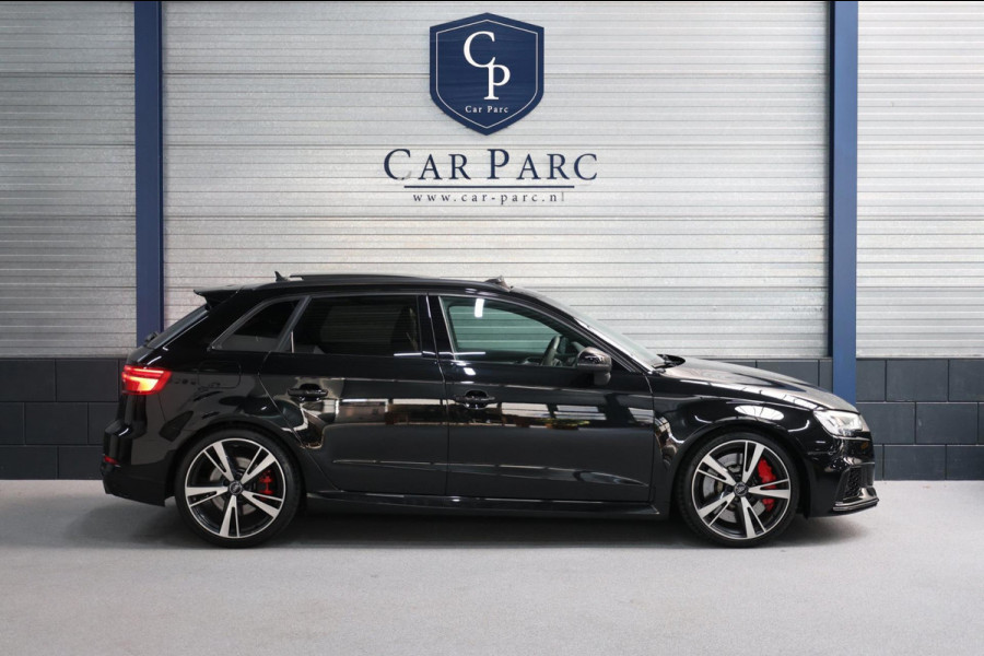 Audi RS3 Sportback 2.5 TFSI quattro MILLTEK/RS ZETELS/B&O/VIRTUAL/SFEER/PANO/LEDER+S.VERWARMING/LMV/CAM/ACC/ECC/12 MND GARANTIE!