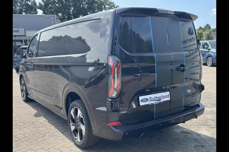 Ford Transit Custom 320 2.5 PHEV L2H1 Sport 233pk | 0,99% Renteactie! | Inklapbare trekhaak | 19 inch lichtmetalen Sport velgen (mat zwart) | Verwarmbaar stuurwiel  | Navigatie systeem | B&O speakers