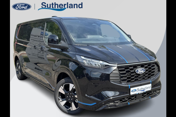 Ford Transit Custom 320 2.5 PHEV L2H1 Sport 233pk | Inklapbare trekhaak | 19 inch lichtmetalen Sport velgen (mat zwart) | Verwarmbaar stuurwiel  | Navigatie systeem | B&O speakers
