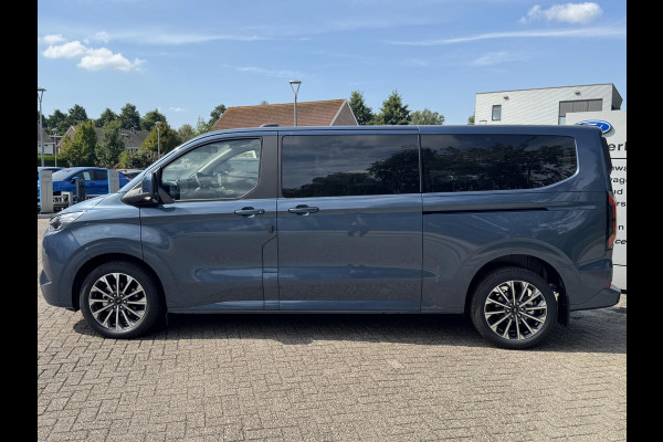 Ford Transit Custom Tourneo 340 2.5 PHEV L2H1 Titanium X | 233pk | Incl. BTW/BPM Rijklaar | Luxury Pack | 16-weg elektrisch verstelbare AGR | Inklapbare trekhaak | Verwarmbaar stuurwiel |