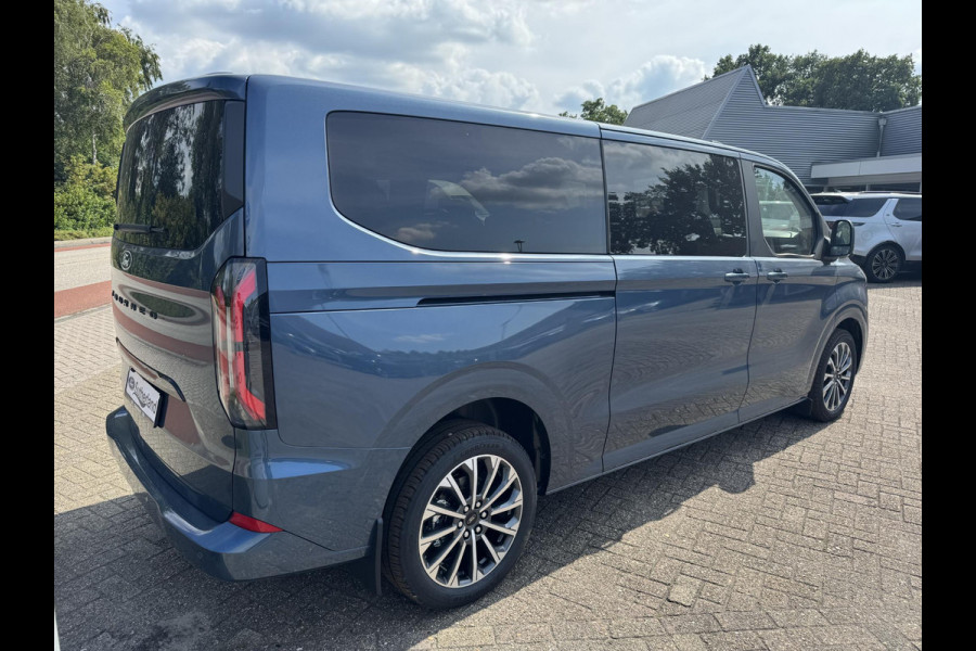 Ford Transit Custom Tourneo 340 2.5 PHEV L2H1 Titanium X | 233pk | Incl. BTW/BPM Rijklaar | Luxury Pack | 16-weg elektrisch verstelbare AGR | Inklapbare trekhaak | Verwarmbaar stuurwiel |