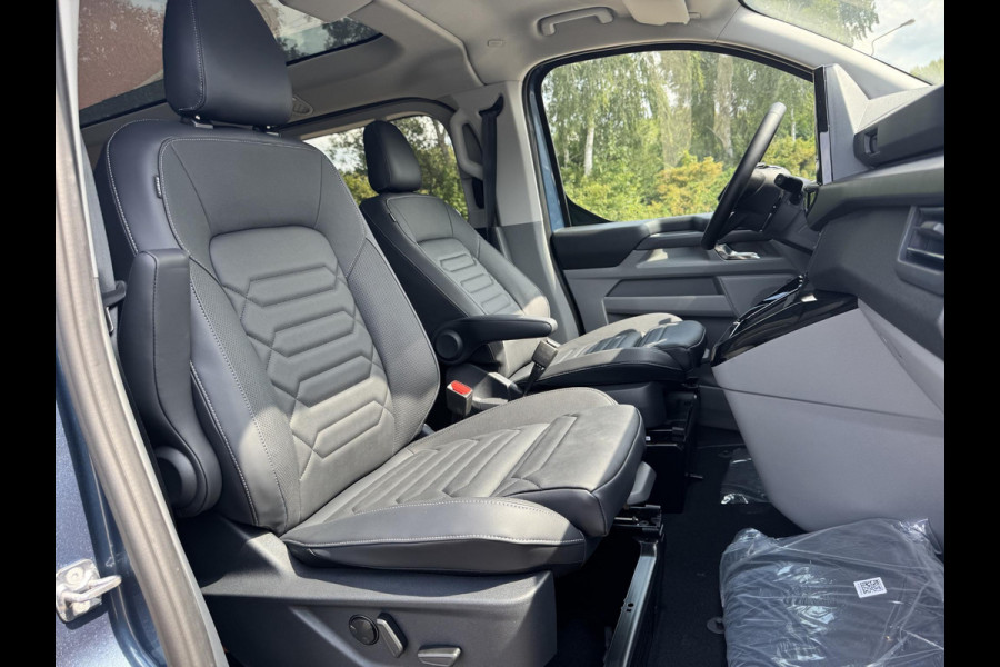 Ford Transit Custom Tourneo 340 2.5 PHEV L2H1 Titanium X | 233pk | Incl. BTW/BPM Rijklaar | Luxury Pack | 16-weg elektrisch verstelbare AGR | Inklapbare trekhaak | Verwarmbaar stuurwiel |