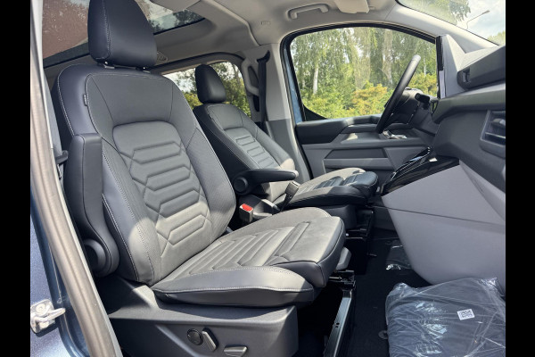 Ford Transit Custom Tourneo 340 2.5 PHEV L2H1 Titanium X | 233pk | Incl. BTW/BPM Rijklaar | Luxury Pack | 16-weg elektrisch verstelbare AGR | Inklapbare trekhaak | Verwarmbaar stuurwiel |