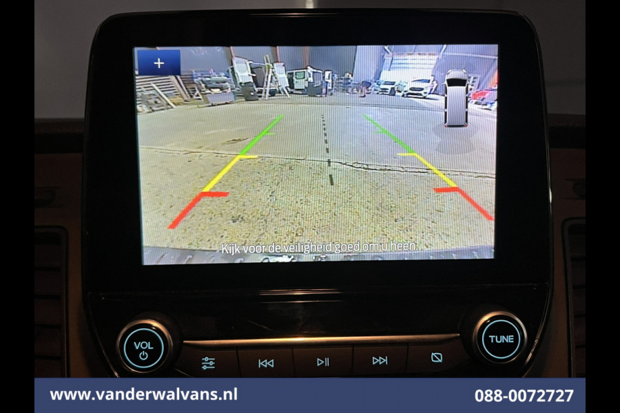 Ford Transit Custom 2.0 TDCI L2H1 Euro6 Airco | Camera | Navigatie | LED | Cruisecontrol | Stoelverwarming | Verwarmde voorruit Parkeersensoren, Bijrijdersbank