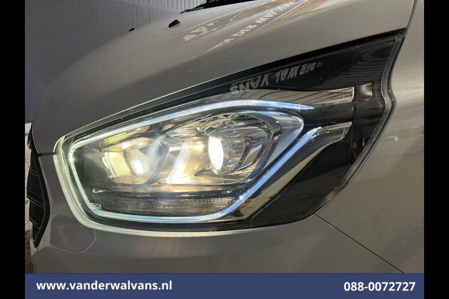 Ford Transit Custom 2.0 TDCI L2H1 Euro6 Airco | Camera | Navigatie | LED | Cruisecontrol | Stoelverwarming | Verwarmde voorruit Parkeersensoren, Bijrijdersbank