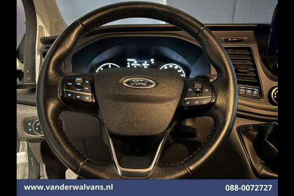Ford Transit Custom 2.0 TDCI L2H1 Euro6 Airco | Camera | Navigatie | LED | Cruisecontrol | Stoelverwarming | Verwarmde voorruit Parkeersensoren, Bijrijdersbank