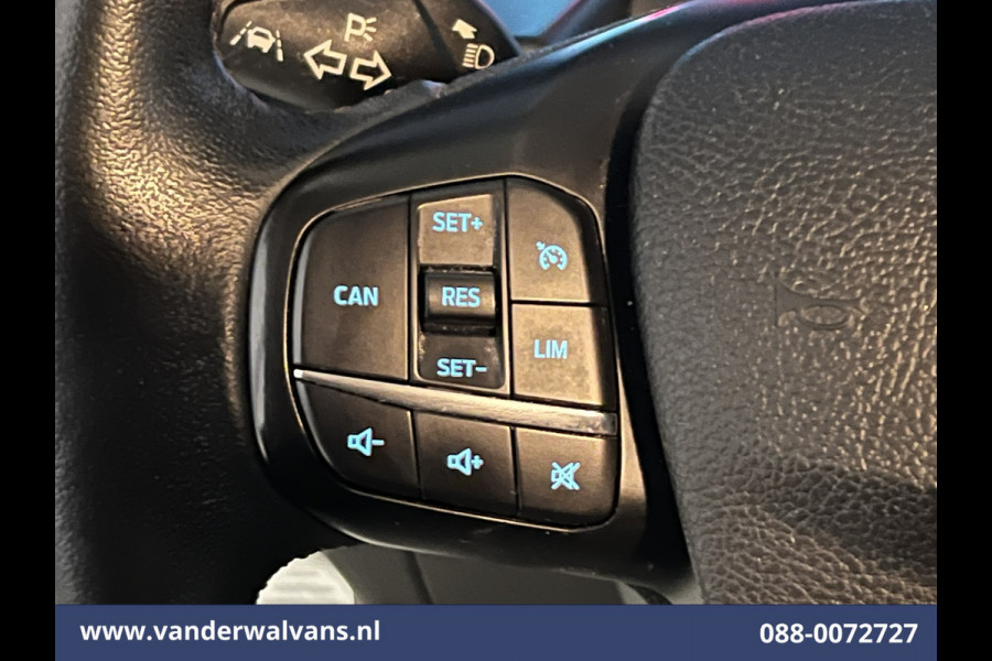 Ford Transit Custom 2.0 TDCI L2H1 Euro6 Airco | Camera | Navigatie | LED | Cruisecontrol | Stoelverwarming | Verwarmde voorruit Parkeersensoren, Bijrijdersbank