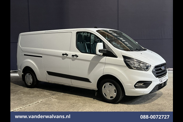 Ford Transit Custom 2.0 TDCI L2H1 Euro6 Airco | Camera | Navigatie | LED | Cruisecontrol | Stoelverwarming | Verwarmde voorruit Parkeersensoren, Bijrijdersbank