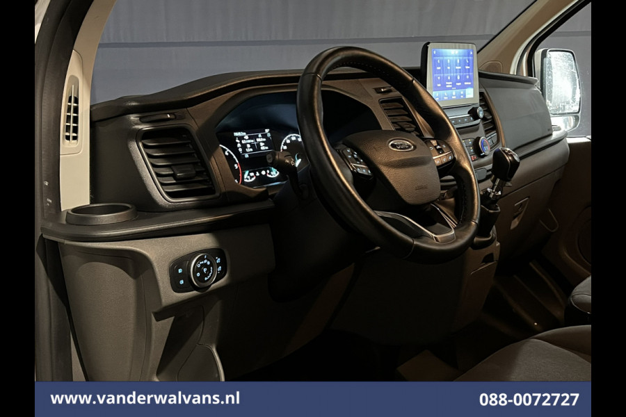 Ford Transit Custom 2.0 TDCI L2H1 Euro6 Airco | Camera | Navigatie | LED | Cruisecontrol | Stoelverwarming | Verwarmde voorruit Parkeersensoren, Bijrijdersbank