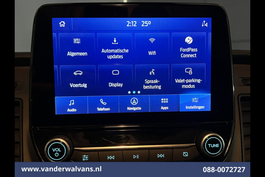 Ford Transit Custom 2.0 TDCI L2H1 Euro6 Airco | Camera | Navigatie | LED | Cruisecontrol | Stoelverwarming | Verwarmde voorruit Parkeersensoren, Bijrijdersbank