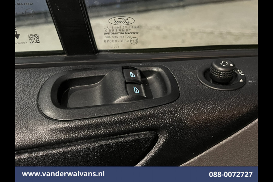 Ford Transit Custom 2.0 TDCI L2H1 Euro6 Airco | Camera | Navigatie | LED | Cruisecontrol | Stoelverwarming | Verwarmde voorruit Parkeersensoren, Bijrijdersbank