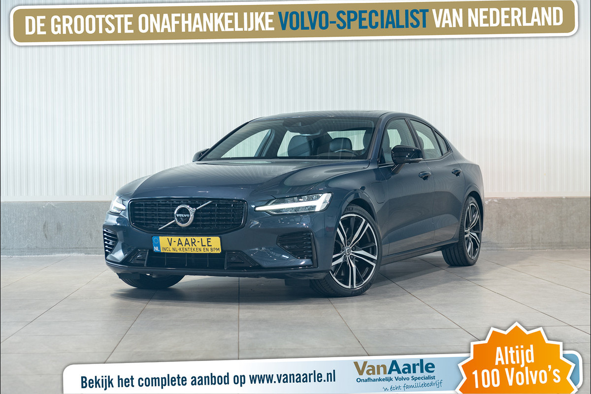 Volvo S60 T6 Aut. Plug-in Hybrid R-Design Leder ACC 360Camera 340pk Volvo S60 T6 Aut. Plug-in Hybrid R-Design Leder ACC 360Camera 340pk