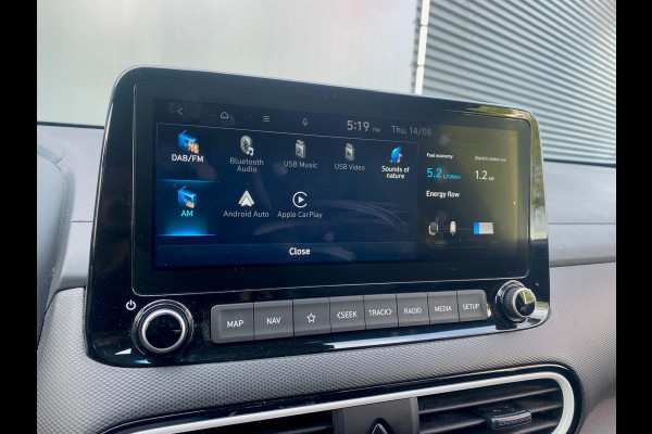 Hyundai Kona BWJ 2020 | 1.6 GDI 142PK HEV Premium | TREKHAAK | LEER | CAMERA A | CARPLAY | CLIMA | NAVI | AD CRUISE |