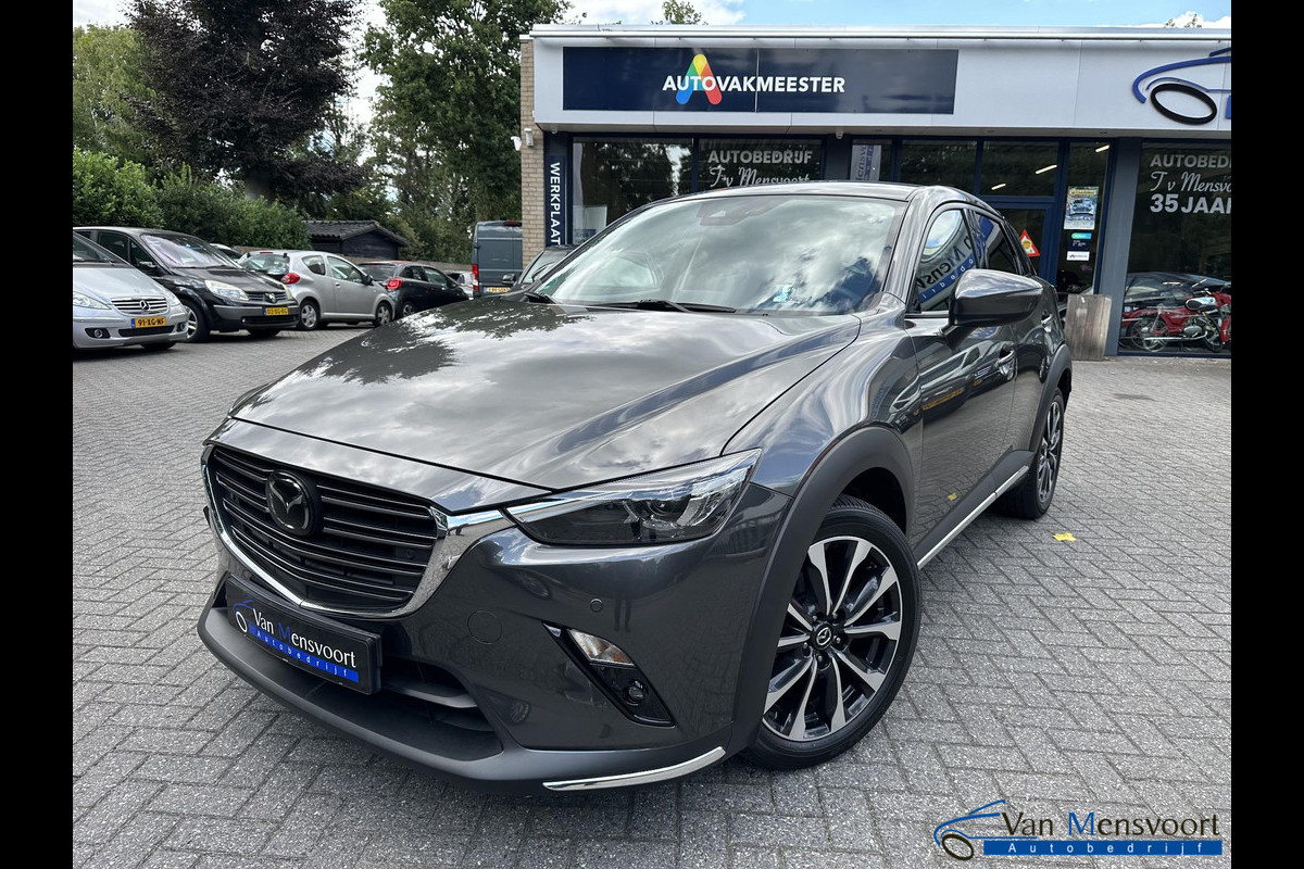 Mazda CX-3 2.0 Automaat SkyActiv-G 120 GT-M ACC|Headup|Carplay|Keyless|Bose|Camera Mazda CX-3 2.0 Automaat SkyActiv-G 120 GT-M ACC|Headup|Carplay|Keyless|Bose|Camera