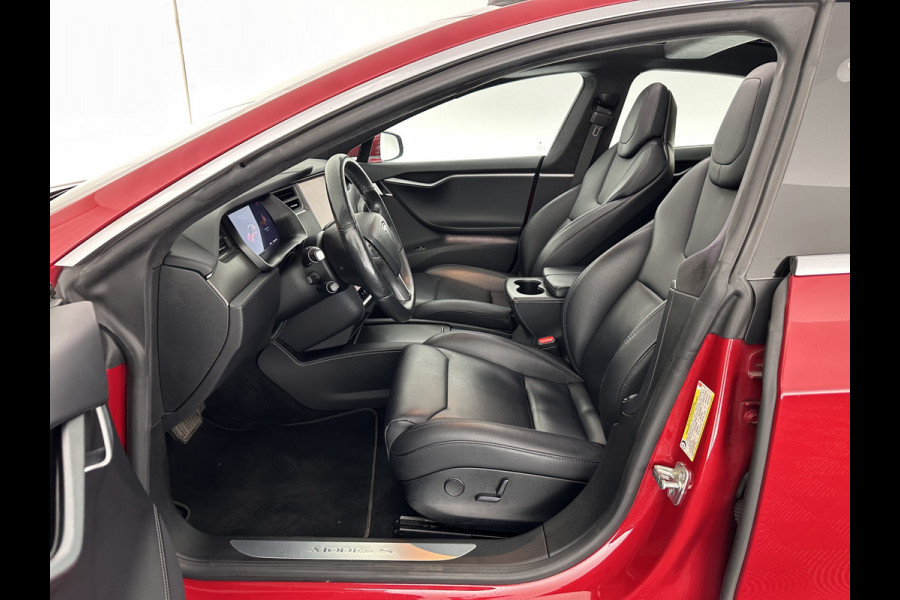 Tesla Model S 100D AWD [ 3-Fase ] Aut. *PANO | LUXURY-LEATHER | AUTO-PILOT | ADAPTIVE-CRUISE | FULL-LED | NAVI-FULLMAP | AIR-SUSPENSION | KEYLESS | TOP-VIEW | CARPLAY | MEMORY-PACK | HEATED-SPORTSEATS | DIGI-COCKPIT | 21"ALU*