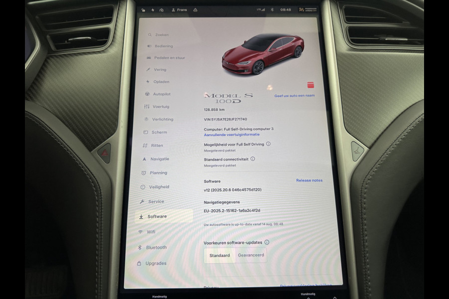 Tesla Model S 100D AWD [ 3-Fase ] Aut. *PANO | LUXURY-LEATHER | AUTO-PILOT | ADAPTIVE-CRUISE | FULL-LED | NAVI-FULLMAP | AIR-SUSPENSION | KEYLESS | TOP-VIEW | CARPLAY | MEMORY-PACK | HEATED-SPORTSEATS | DIGI-COCKPIT | 21"ALU*