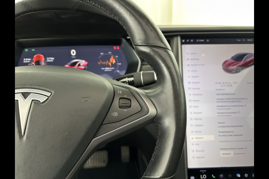 Tesla Model S 100D AWD [ 3-Fase ] Aut. *PANO | LUXURY-LEATHER | AUTO-PILOT | ADAPTIVE-CRUISE | FULL-LED | NAVI-FULLMAP | AIR-SUSPENSION | KEYLESS | TOP-VIEW | CARPLAY | MEMORY-PACK | HEATED-SPORTSEATS | DIGI-COCKPIT | 21"ALU*