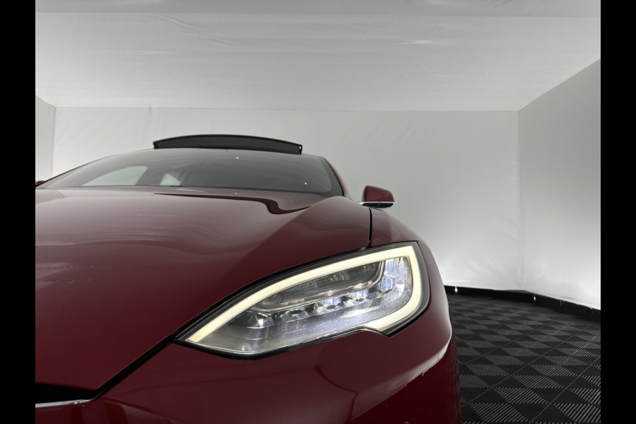 Tesla Model S 100D AWD [ 3-Fase ] Aut. *PANO | LUXURY-LEATHER | AUTO-PILOT | ADAPTIVE-CRUISE | FULL-LED | NAVI-FULLMAP | AIR-SUSPENSION | KEYLESS | TOP-VIEW | CARPLAY | MEMORY-PACK | HEATED-SPORTSEATS | DIGI-COCKPIT | 21"ALU*