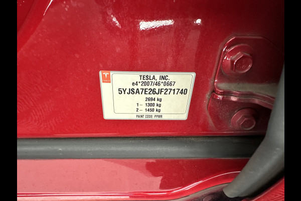 Tesla Model S 100D AWD [ 3-Fase ] Aut. *PANO | LUXURY-LEATHER | AUTO-PILOT | ADAPTIVE-CRUISE | FULL-LED | NAVI-FULLMAP | AIR-SUSPENSION | KEYLESS | TOP-VIEW | CARPLAY | MEMORY-PACK | HEATED-SPORTSEATS | DIGI-COCKPIT | 21"ALU*