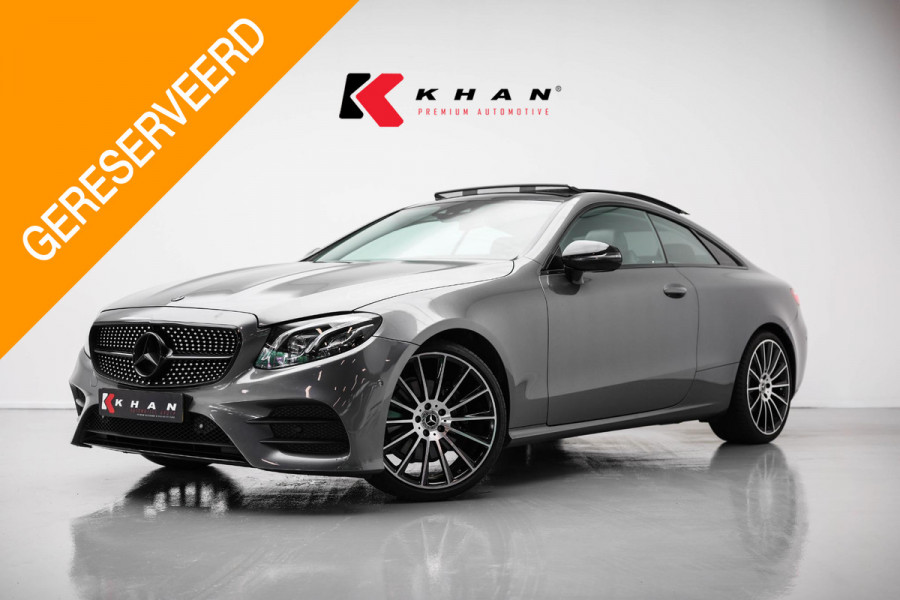 Mercedes-Benz E-Klasse Coupé E200 Premium |Pano|AMG|Burmester|HUD|Carplay|Camera|Trekhaak|
