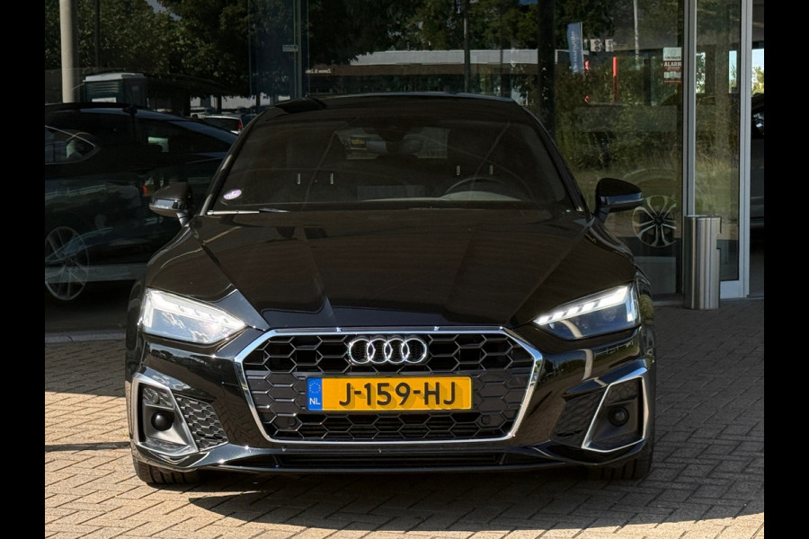 Audi A5 Sportback 40 TFSI 190pk S Line Pano| Matrix-led|Sportstoelen|Dealer Onderhouden