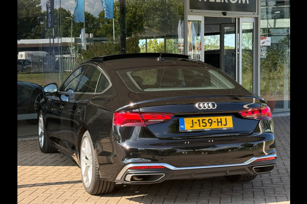 Audi A5 Sportback 40 TFSI 190pk S Line Pano| Matrix-led|Sportstoelen|Dealer Onderhouden