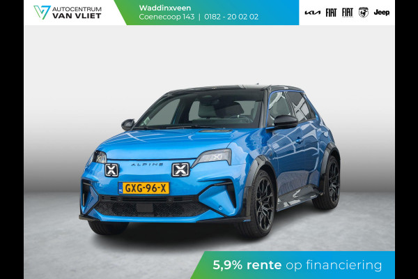 ALPINE A290 GTS 52 kWh 220 PK l High-fidelity audiosysteem Devialet® & Alpine Drive  Sound - 9 luidsprekers waarvan één subwoofer l Stoel / Stuurwielverwarming l Bleu Alpine two tone