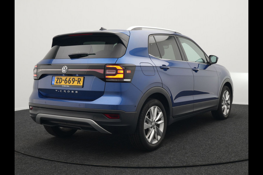 Volkswagen T-Cross 1.0 TSI Style DSG | Trekhaak Afneembaar | Adaptive Cruise | Carplay | Camera | Sfeerverlichting | Parkassist | Dodehoek Detectie | Navi Full Map | DAB |