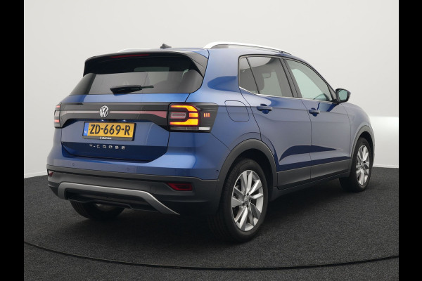 Volkswagen T-Cross 1.0 TSI Style DSG | Trekhaak Afneembaar | Adaptive Cruise | Carplay | Camera | Sfeerverlichting | Parkassist | Dodehoek Detectie | Navi Full Map | DAB |