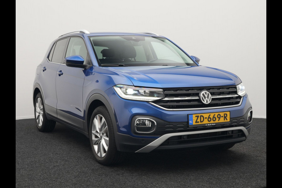 Volkswagen T-Cross 1.0 TSI Style DSG | Trekhaak Afneembaar | Adaptive Cruise | Carplay | Camera | Sfeerverlichting | Parkassist | Dodehoek Detectie | Navi Full Map | DAB |