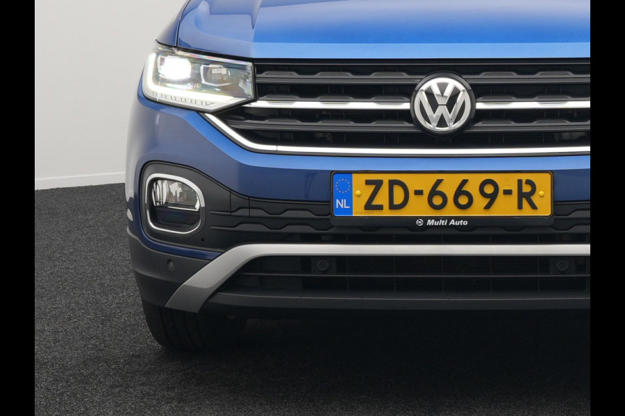Volkswagen T-Cross 1.0 TSI Style DSG | Trekhaak Afneembaar | Adaptive Cruise | Carplay | Camera | Sfeerverlichting | Parkassist | Dodehoek Detectie | Navi Full Map | DAB |