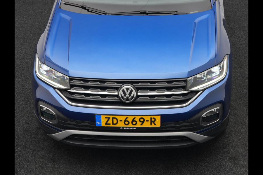 Volkswagen T-Cross 1.0 TSI Style DSG | Trekhaak Afneembaar | Adaptive Cruise | Carplay | Camera | Sfeerverlichting | Parkassist | Dodehoek Detectie | Navi Full Map | DAB |