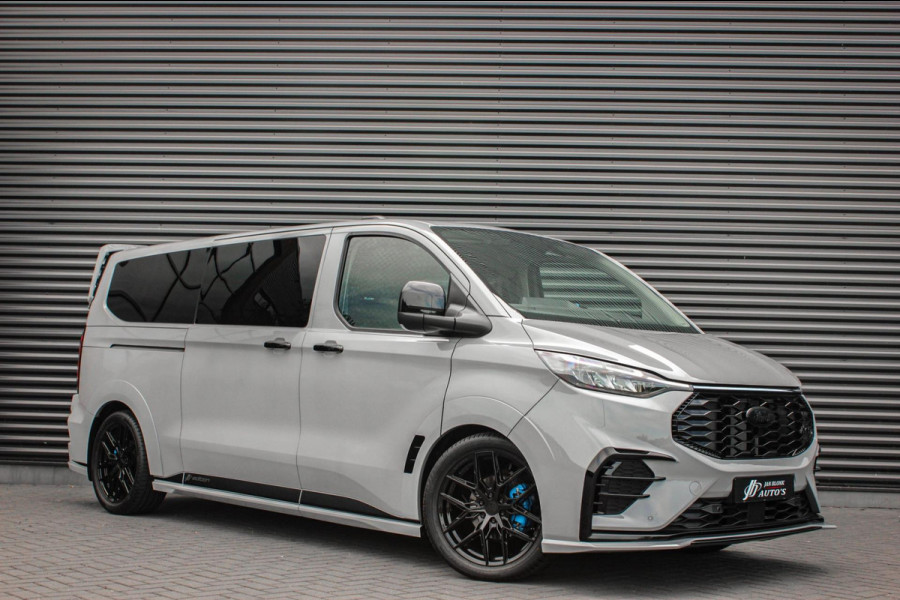 Ford Transit Custom 320 2.0 TDCI L2H1 MS- RT DC DUBBEL CABINE MEGA LAGE BIJTELLING / KUIPSTOELEN / DIRECT RIJDEN / NAVIGATIE /GREY