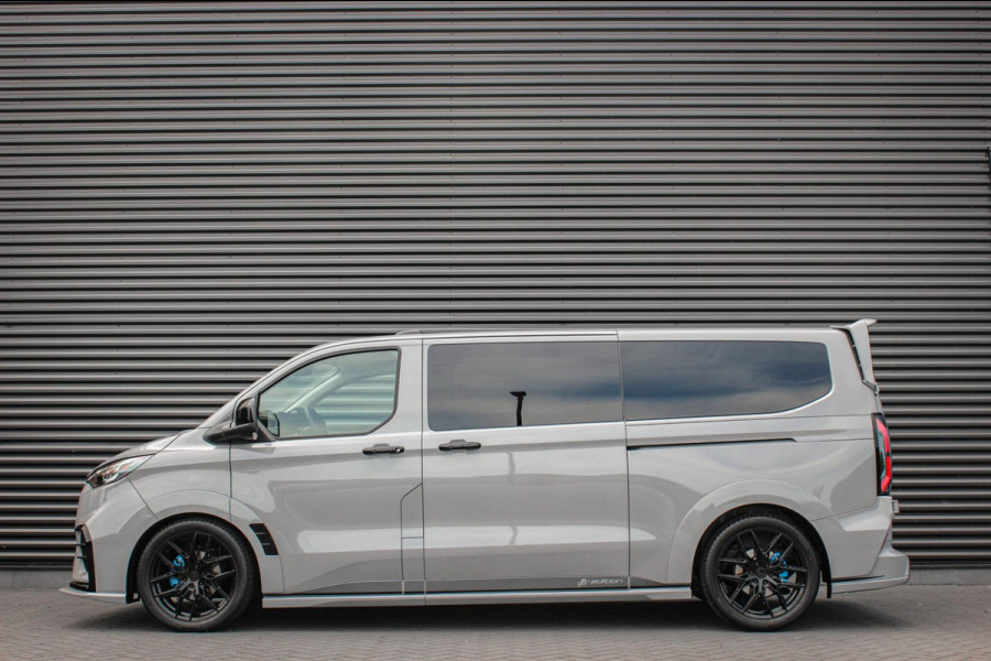 Ford Transit Custom 320 2.0 TDCI L2H1 MS- RT DC DUBBEL CABINE MEGA LAGE BIJTELLING / KUIPSTOELEN / DIRECT RIJDEN / NAVIGATIE /GREY