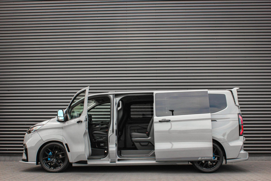 Ford Transit Custom 320 2.0 TDCI L2H1 MS- RT DC DUBBEL CABINE MEGA LAGE BIJTELLING / KUIPSTOELEN / DIRECT RIJDEN / NAVIGATIE /GREY