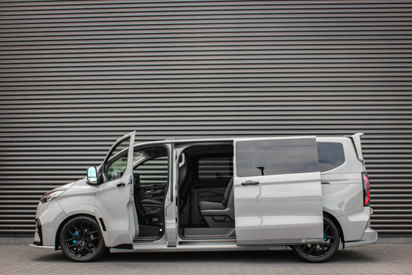 Ford Transit Custom 320 2.0 TDCI L2H1 MS- RT DC DUBBEL CABINE MEGA LAGE BIJTELLING / KUIPSTOELEN / DIRECT RIJDEN / NAVIGATIE /GREY