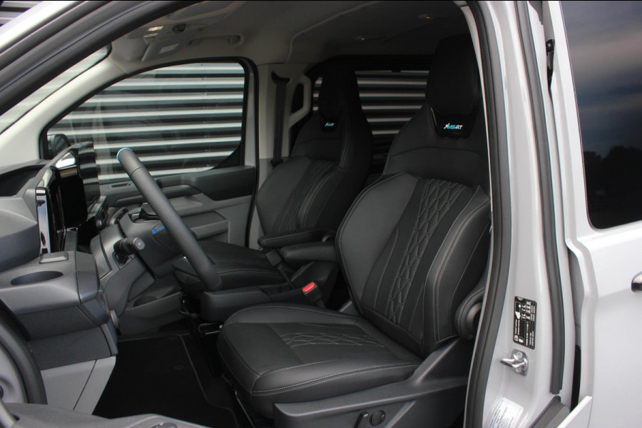 Ford Transit Custom 320 2.0 TDCI L2H1 MS- RT DC DUBBEL CABINE MEGA LAGE BIJTELLING / KUIPSTOELEN / DIRECT RIJDEN / NAVIGATIE /GREY