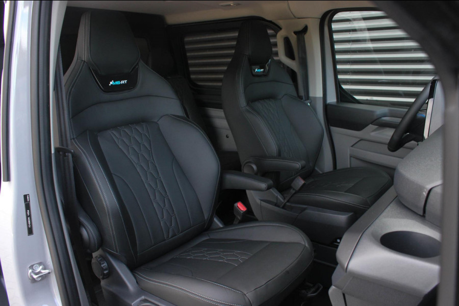 Ford Transit Custom 320 2.0 TDCI L2H1 MS- RT DC DUBBEL CABINE MEGA LAGE BIJTELLING / KUIPSTOELEN / DIRECT RIJDEN / NAVIGATIE /GREY