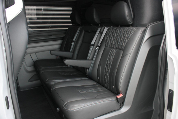 Ford Transit Custom 320 2.0 TDCI L2H1 MS- RT DC DUBBEL CABINE MEGA LAGE BIJTELLING / KUIPSTOELEN / DIRECT RIJDEN / NAVIGATIE /GREY