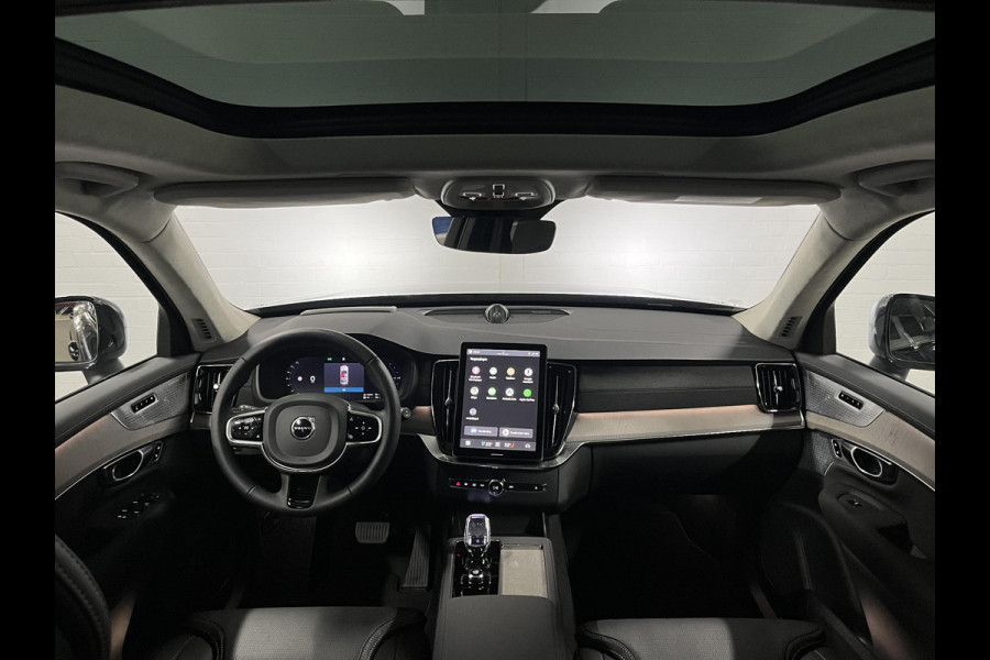 Volvo XC90 2.0 T8 Plug-in hybrid AWD Ultra Dark *Facelift* | Luchtvering | Open dak | Adapt. Cruise control | 360 Camera | Head-up |